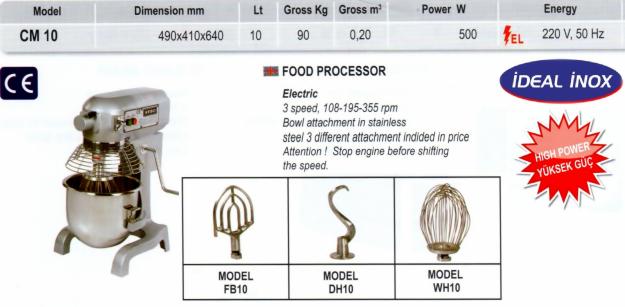 Mixer cu 3 palete,10Lt- CLR.284. CM 10 - Pret | Preturi Mixer cu 3 palete,10Lt- CLR.284. CM 10