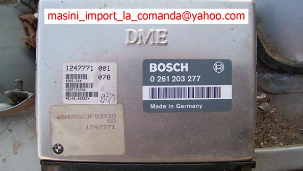 Vand Calculator Injectie Motor Bosch Bmw E36 318 Distributie Lant - Pret | Preturi Vand Calculator Injectie Motor Bosch Bmw E36 318 Distributie Lant