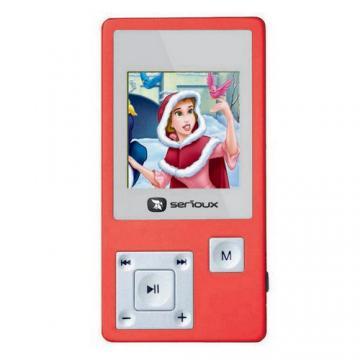 MP4 Player Serioux S51 4GB, radio FM, roz - Pret | Preturi MP4 Player Serioux S51 4GB, radio FM, roz