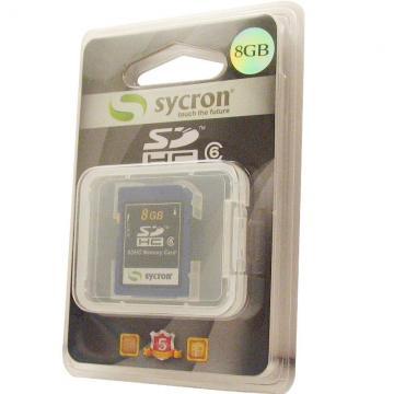 Card memorie Sycron 8GB SDHC Card Class 6 Retail Packed - Pret | Preturi Card memorie Sycron 8GB SDHC Card Class 6 Retail Packed