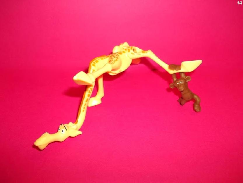 jucarii figurina girafa cu maimuta din cauciuc moale de la mc donalds din anul 2012 - Pret | Preturi jucarii figurina girafa cu maimuta din cauciuc moale de la mc donalds din anul 2012