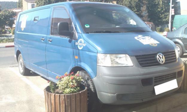 Vand Blindata Volkswagen Transporter albastra - Pret | Preturi Vand Blindata Volkswagen Transporter albastra