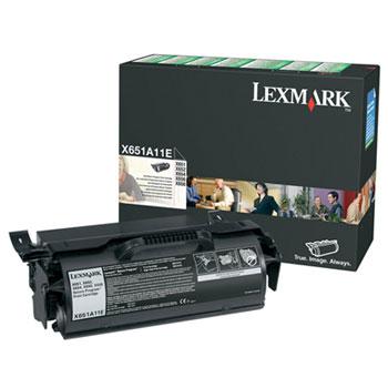 Toner Lexmark 36k Return pentru T65x - T654X11E - Pret | Preturi Toner Lexmark 36k Return pentru T65x - T654X11E