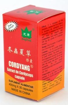 Cordyang Cordyceps 400mg *30cps - Pret | Preturi Cordyang Cordyceps 400mg *30cps