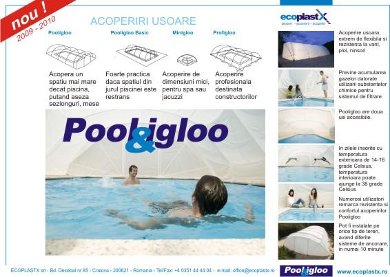 Pool&igloo – Acoperiri usoare - Pret | Preturi Pool&igloo – Acoperiri usoare