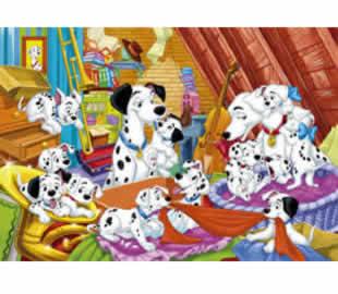 Puzzle Clementoni 104 - 101 DALMATIENI - Pret | Preturi Puzzle Clementoni 104 - 101 DALMATIENI