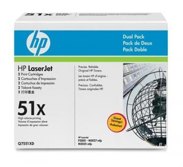 Toner HP Q7551X, negru - Pret | Preturi Toner HP Q7551X, negru