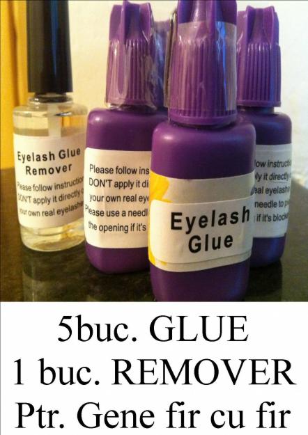 5 buc. ADEZIV - GLUE si 1 buc. REMOVER PTR. GENE FIR CU FIR - Pret | Preturi 5 buc. ADEZIV - GLUE si 1 buc. REMOVER PTR. GENE FIR CU FIR