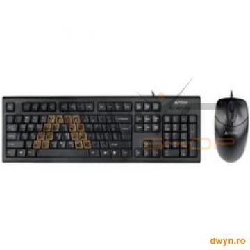 KITA4TECH: Tastatura KRS-85 + Mouse OP-720-B PS2, Black - Pret | Preturi KITA4TECH: Tastatura KRS-85 + Mouse OP-720-B PS2, Black