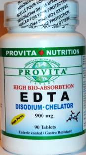 EDTA Disodium Chelate 900mg *90tab - Pret | Preturi EDTA Disodium Chelate 900mg *90tab