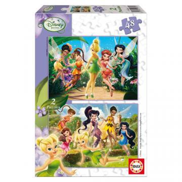 Educa - Puzzle Fairies 2x48 - Pret | Preturi Educa - Puzzle Fairies 2x48