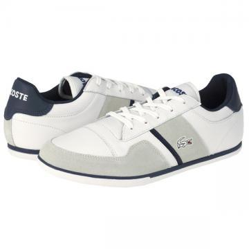 Pantofi sport Lacoste Beckley SM SPM wht/blu - Pret | Preturi Pantofi sport Lacoste Beckley SM SPM wht/blu