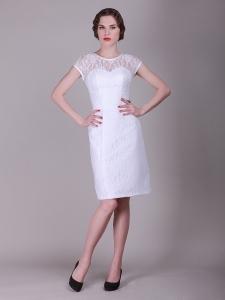 Rochie alba midi - Pret | Preturi Rochie alba midi