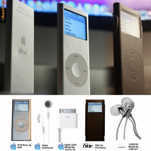 SUPOER OFERTA!!!- iPod Nano (2G)- 4Gb + Chit - Pret | Preturi SUPOER OFERTA!!!- iPod Nano (2G)- 4Gb + Chit