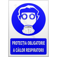 indicatoare protectia obligatorie a cailor respiratorii - Pret | Preturi indicatoare protectia obligatorie a cailor respiratorii