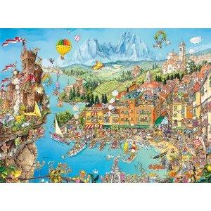 Puzzle Ravensburger 500 Bella Italia - Pret | Preturi Puzzle Ravensburger 500 Bella Italia