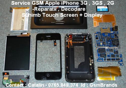 Service Apple iPhone 3G 3GS 2G Oferim Service GSM ProfeSIONAL - Pret | Preturi Service Apple iPhone 3G 3GS 2G Oferim Service GSM ProfeSIONAL