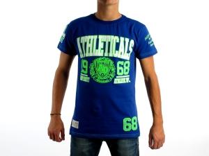 Tricou ATHLETICALS DENIM Barbati - jfluo_royal_royal_green - Pret | Preturi Tricou ATHLETICALS DENIM Barbati - jfluo_royal_royal_green