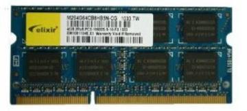 SODIMM DDR3 2GB PC10600 1333MHz Elixir - Pret | Preturi SODIMM DDR3 2GB PC10600 1333MHz Elixir