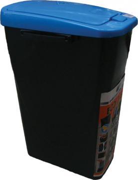 Cos Eco Bin 25 l, capac albastru - Pret | Preturi Cos Eco Bin 25 l, capac albastru