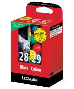 Cartus Cerneala Lexmark #28 + #29 Combo - 18C1520E - Pret | Preturi Cartus Cerneala Lexmark #28 + #29 Combo - 18C1520E