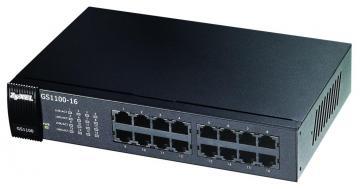 Switch Zyxel GS-1100-16, 16*Gigabit LAN - Pret | Preturi Switch Zyxel GS-1100-16, 16*Gigabit LAN