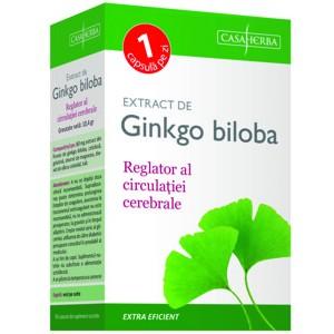 Extract de Ginkgo Biloba *30cps - Pret | Preturi Extract de Ginkgo Biloba *30cps