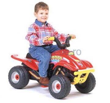 Falk - Quad Rodeo Rosu cu Pedale - Pret | Preturi Falk - Quad Rodeo Rosu cu Pedale