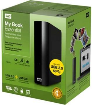 4TB, My Book Essential 3.0 - 3.5", Black, USB 3.0&amp;USB 2.0 - Pret | Preturi 4TB, My Book Essential 3.0 - 3.5", Black, USB 3.0&amp;USB 2.0
