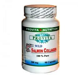 Colagen Pur din Somon Salbatic 200mg *90cps - Pret | Preturi Colagen Pur din Somon Salbatic 200mg *90cps