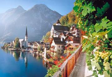 Puzzle Castorland 2000 Hallstatt, Austria - Pret | Preturi Puzzle Castorland 2000 Hallstatt, Austria