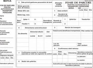 Formular foaie de parcurs autovehicule persoane A4, fata/verso, 3 carnete a 100 file/set - Pret | Preturi Formular foaie de parcurs autovehicule persoane A4, fata/verso, 3 carnete a 100 file/set