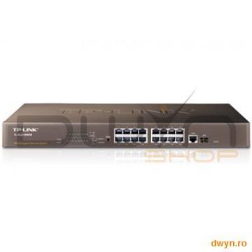 SWITCH WEB SMART 16 Porturi 10/100M + 1 Port 10/100/1000M, 1 slot SFP cu suport module MiniGBIC - Pret | Preturi SWITCH WEB SMART 16 Porturi 10/100M + 1 Port 10/100/1000M, 1 slot SFP cu suport module MiniGBIC