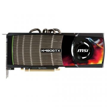 Placa video MSI GeForce GTX480 - Pret | Preturi Placa video MSI GeForce GTX480