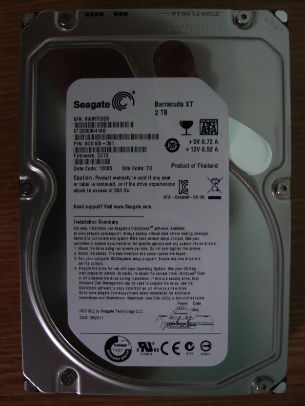 Hdd Seagate 2Tb in garantie - Pret | Preturi Hdd Seagate 2Tb in garantie