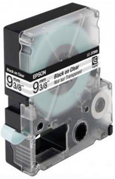 Banda LC-3TBN9, 9mm/9m, negru-transparent, Epson - Pret | Preturi Banda LC-3TBN9, 9mm/9m, negru-transparent, Epson